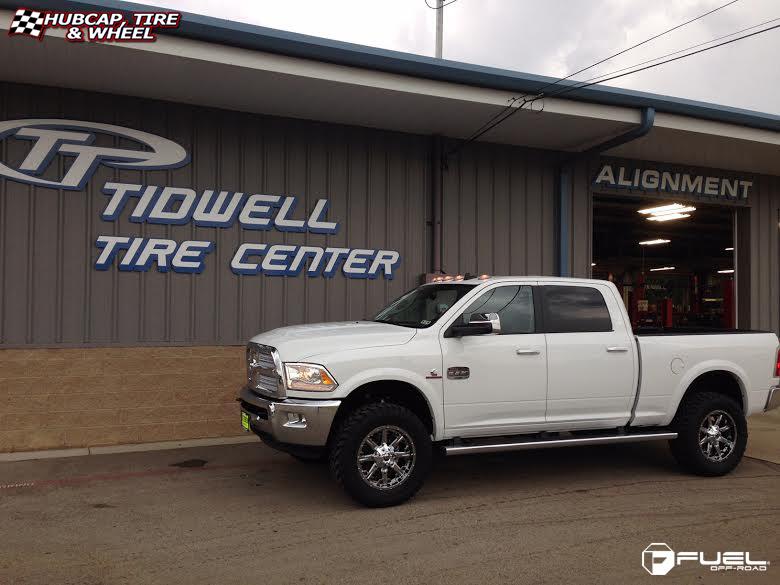 vehicle gallery/dodge ram fuel nutz d540 0X0  Chrome wheels and rims